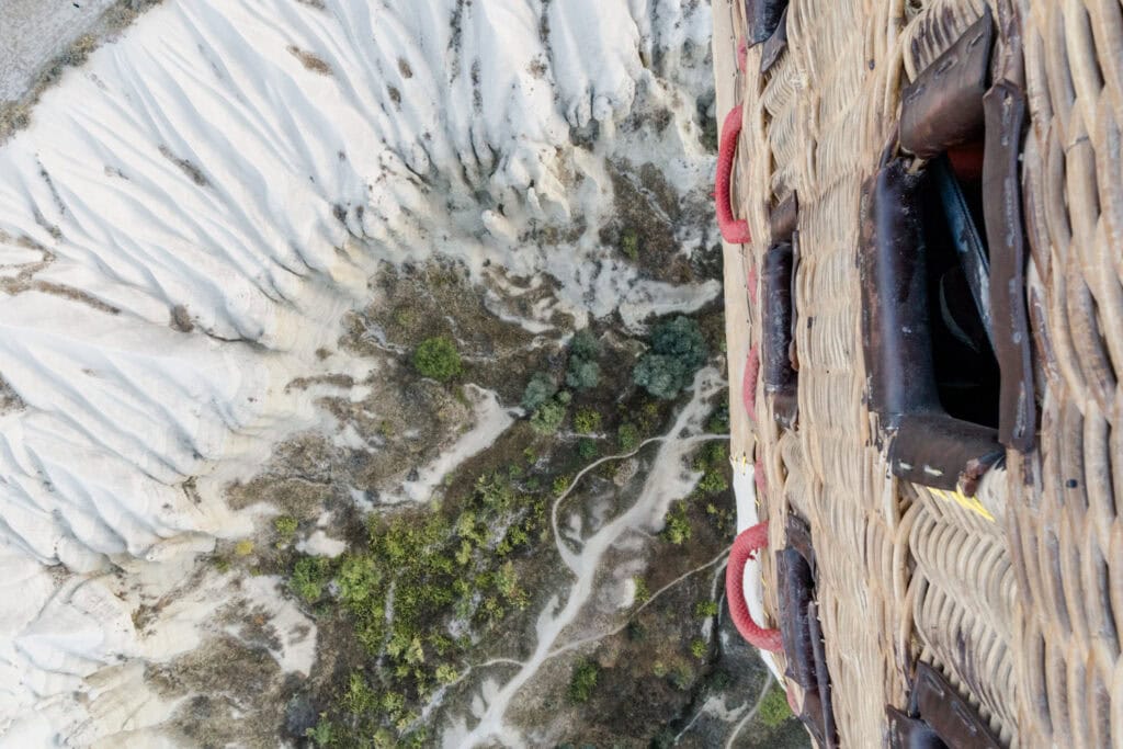 Luchtballonvaart Cappadocië