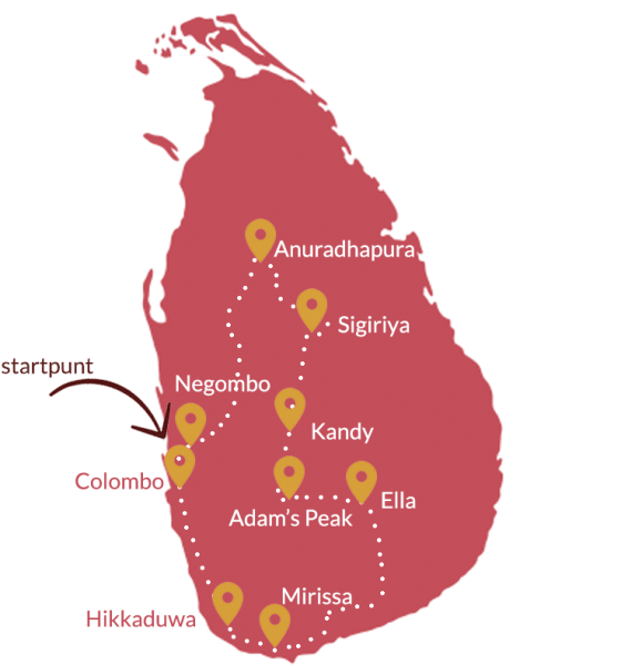 Rondreis Sri Lanka: de ideale route en tips